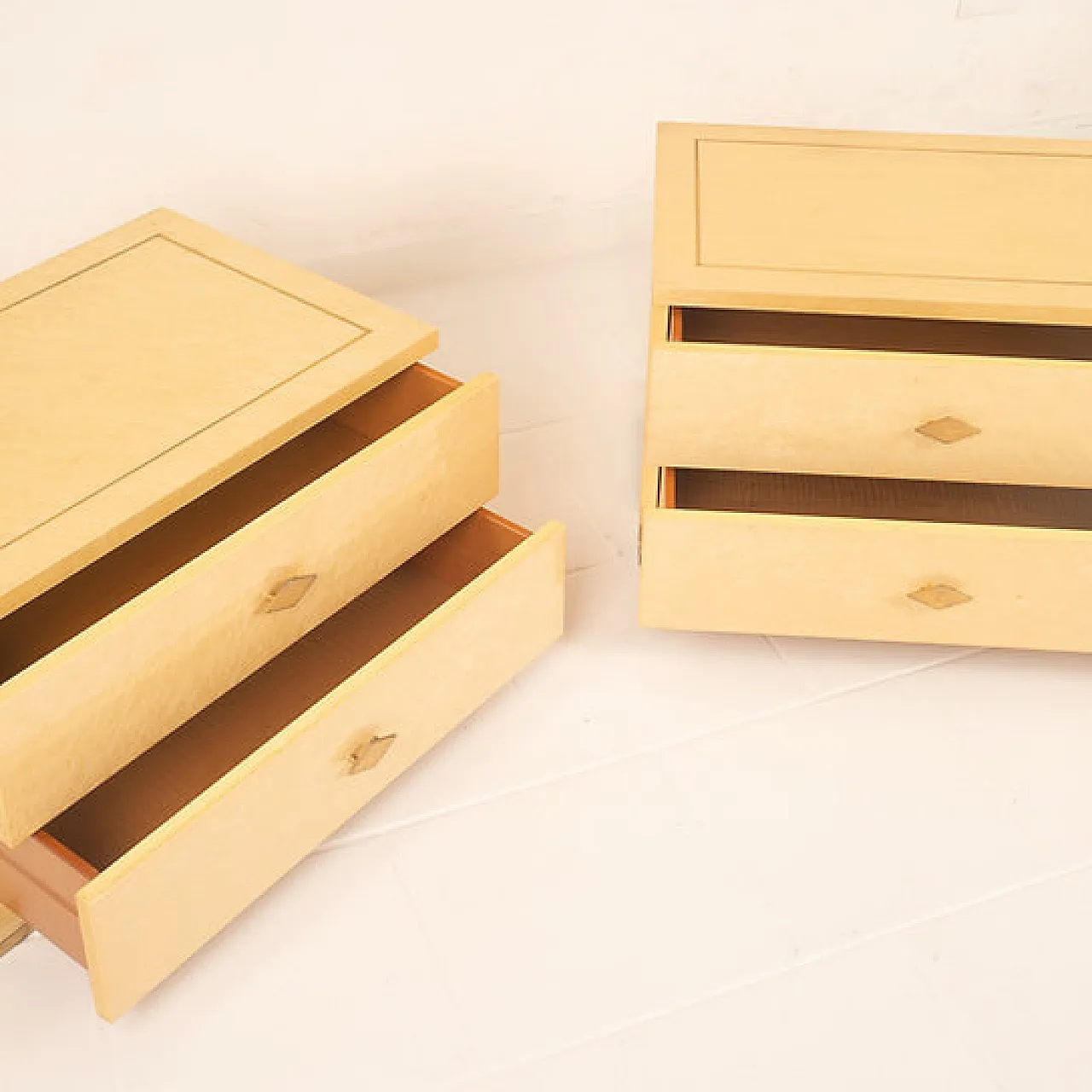 Pair of nightstands by Gianluigi Gorgoni for Fratelli Turri, 1980s 12