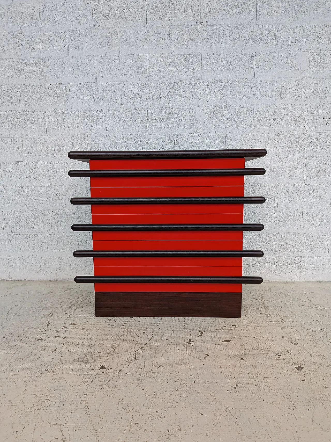Bastonio chest of drawers by Ettore Sottsass for Poltronova 1960s 8