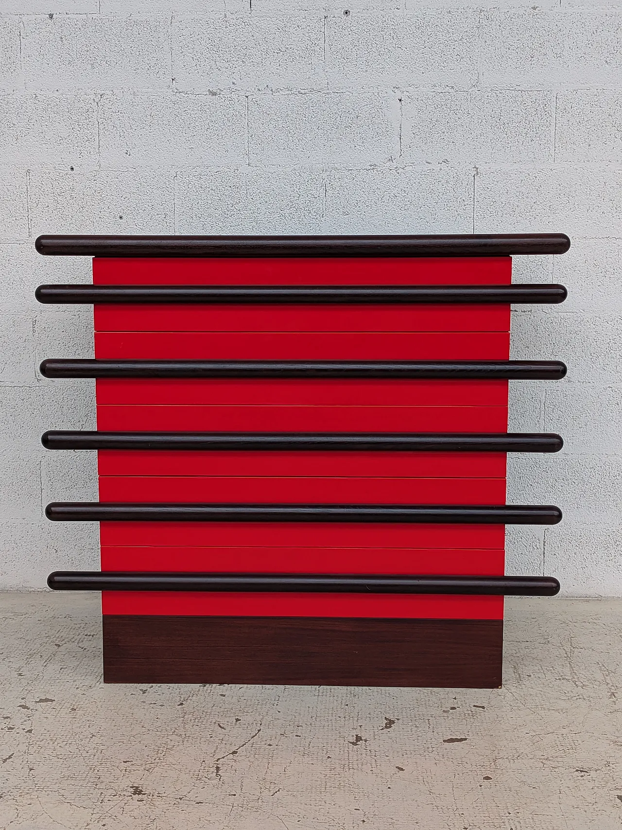 Bastonio chest of drawers by Ettore Sottsass for Poltronova 1960s 9