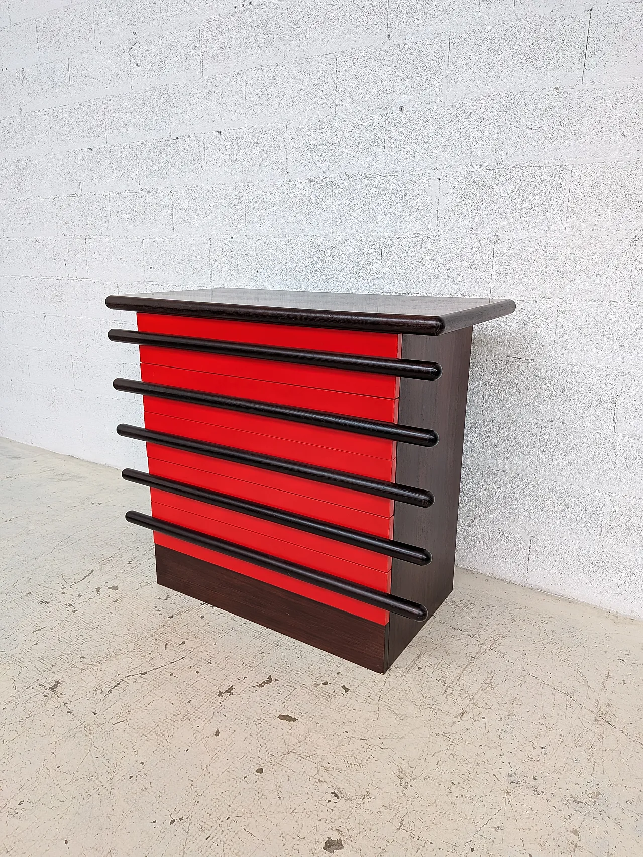Bastonio chest of drawers by Ettore Sottsass for Poltronova 1960s 10