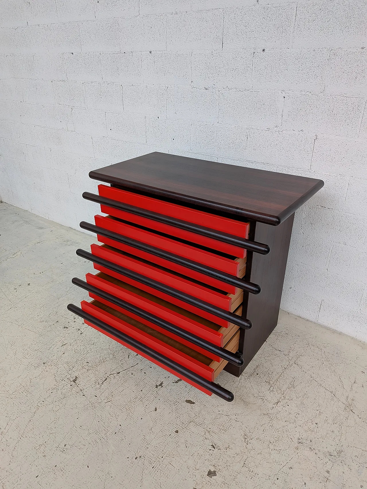 Bastonio chest of drawers by Ettore Sottsass for Poltronova 1960s 11