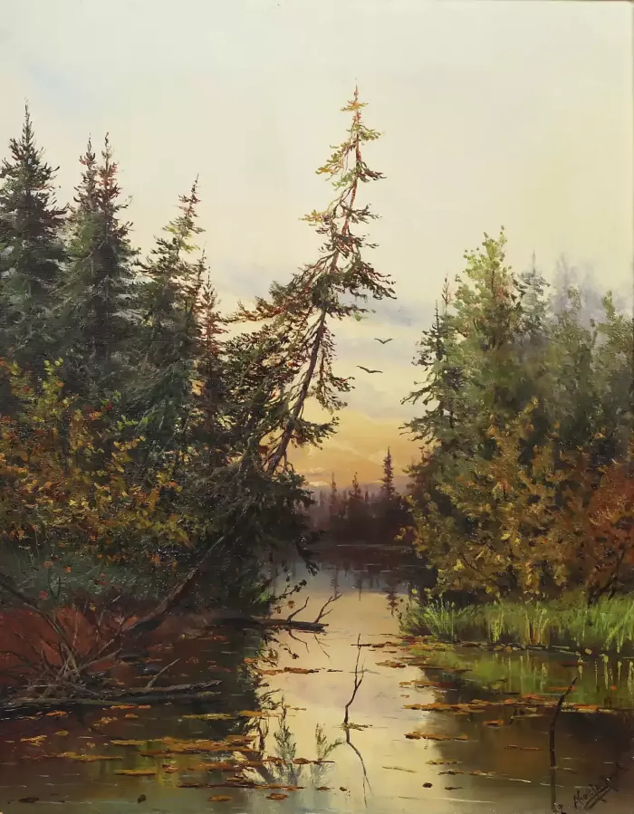 Paesaggio di A. Konstantinova, fine '800 6