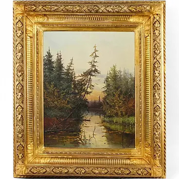 Paesaggio di A. Konstantinova, fine '800