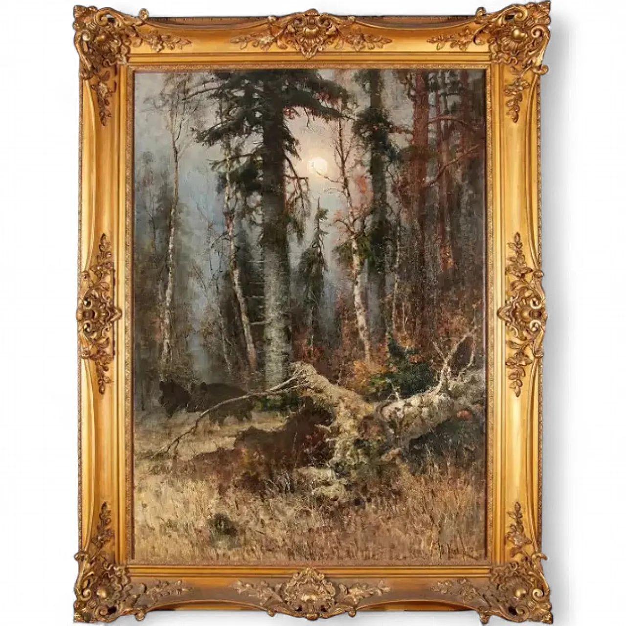 Foresta nel tardo autunno di Yuliy Klever, inizio '900 8