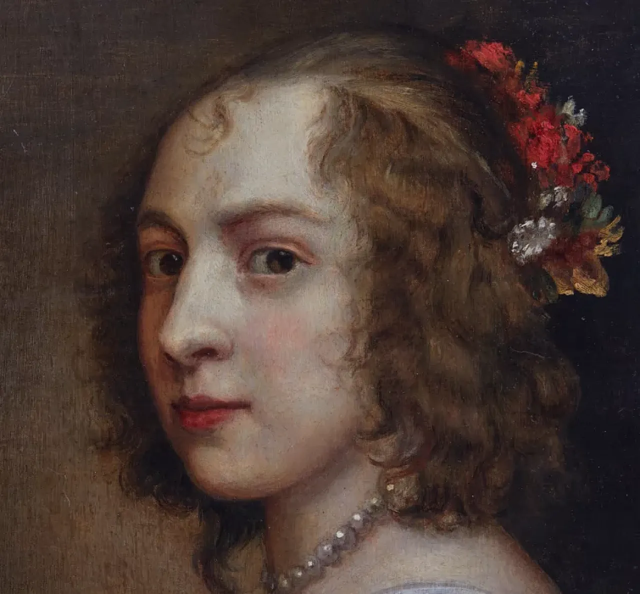 Ritratto di giovane donna di Anthony van Dyck, '600 3