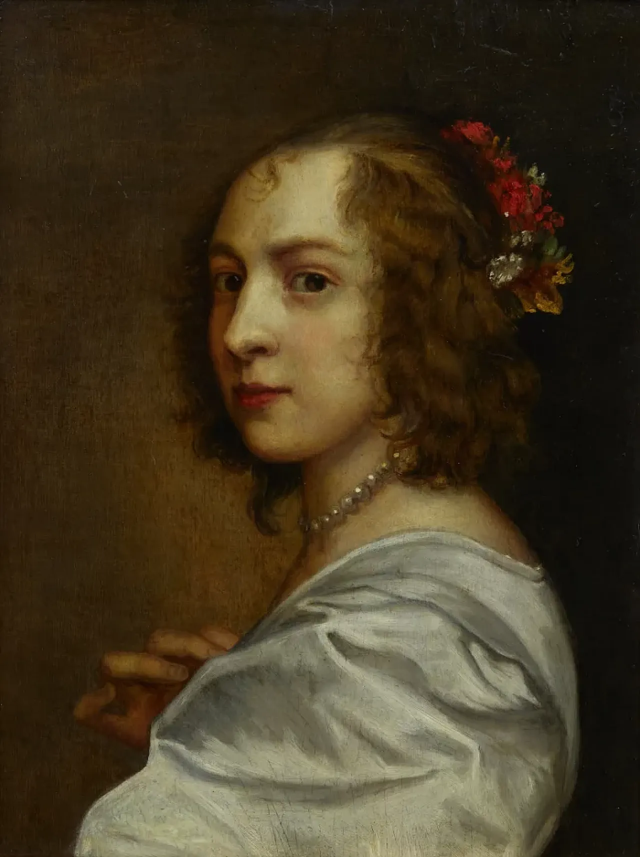 Ritratto di giovane donna di Anthony van Dyck, '600 4