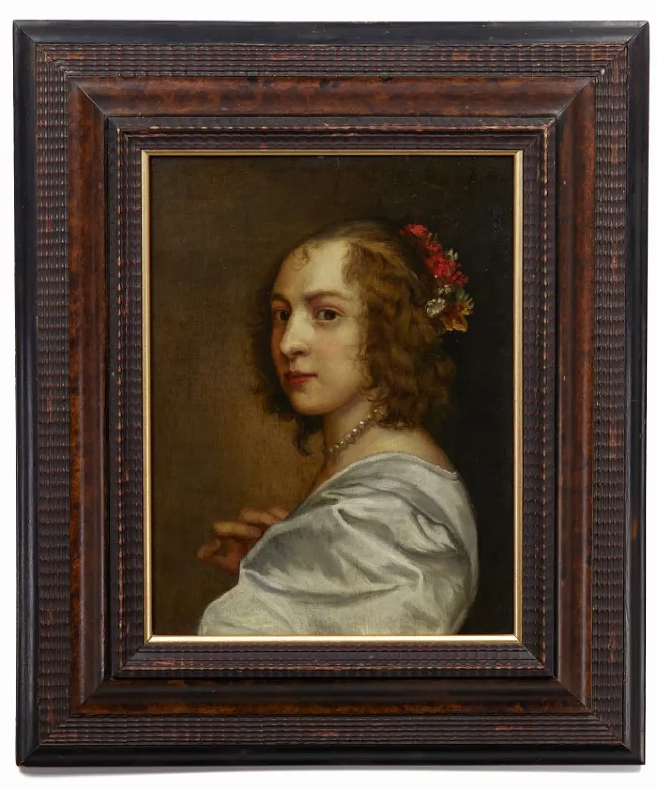 Ritratto di giovane donna di Anthony van Dyck, '600 5