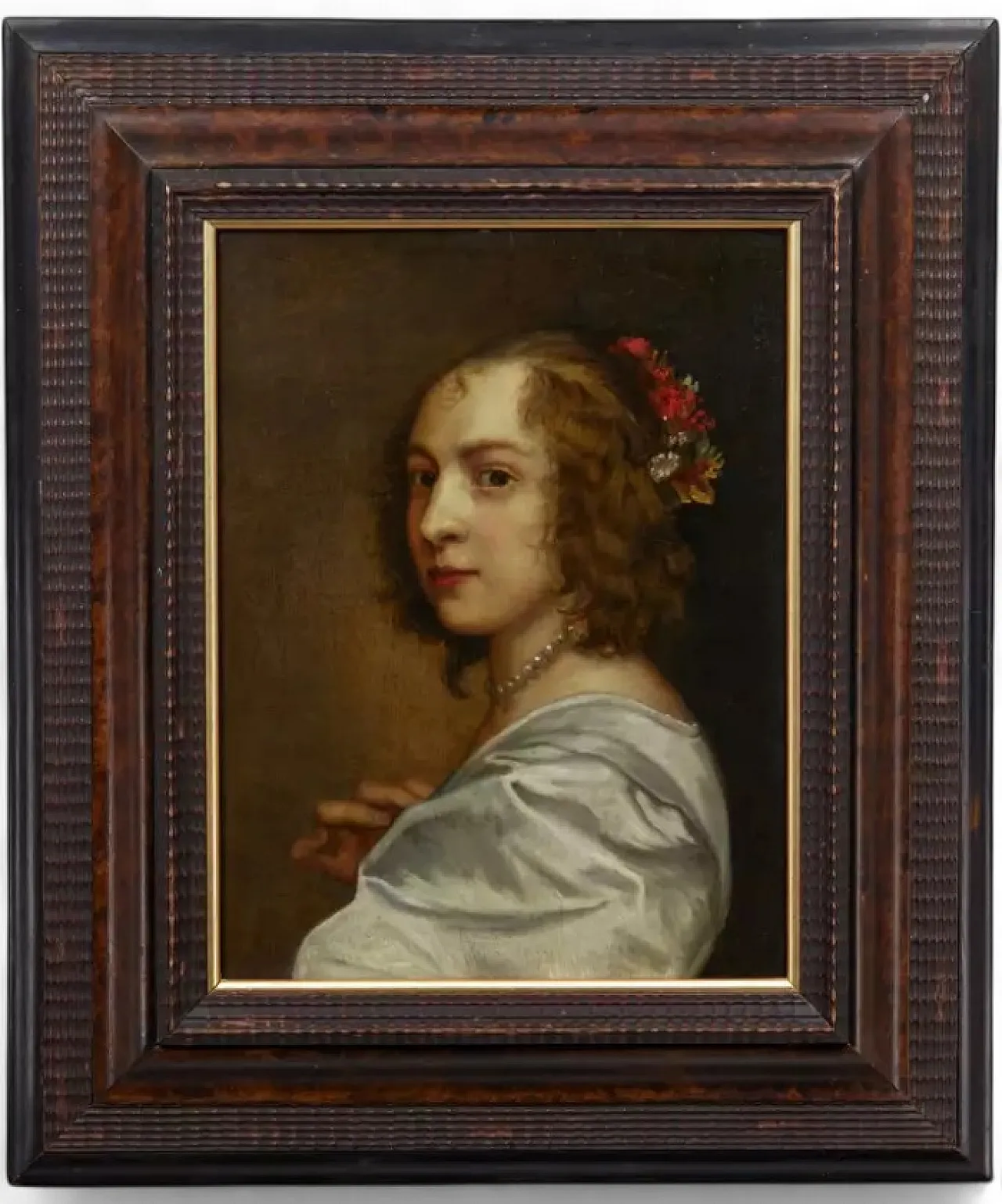 Ritratto di giovane donna di Anthony van Dyck, '600 6