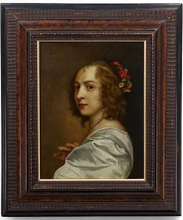 Ritratto di giovane donna di Anthony van Dyck, '600