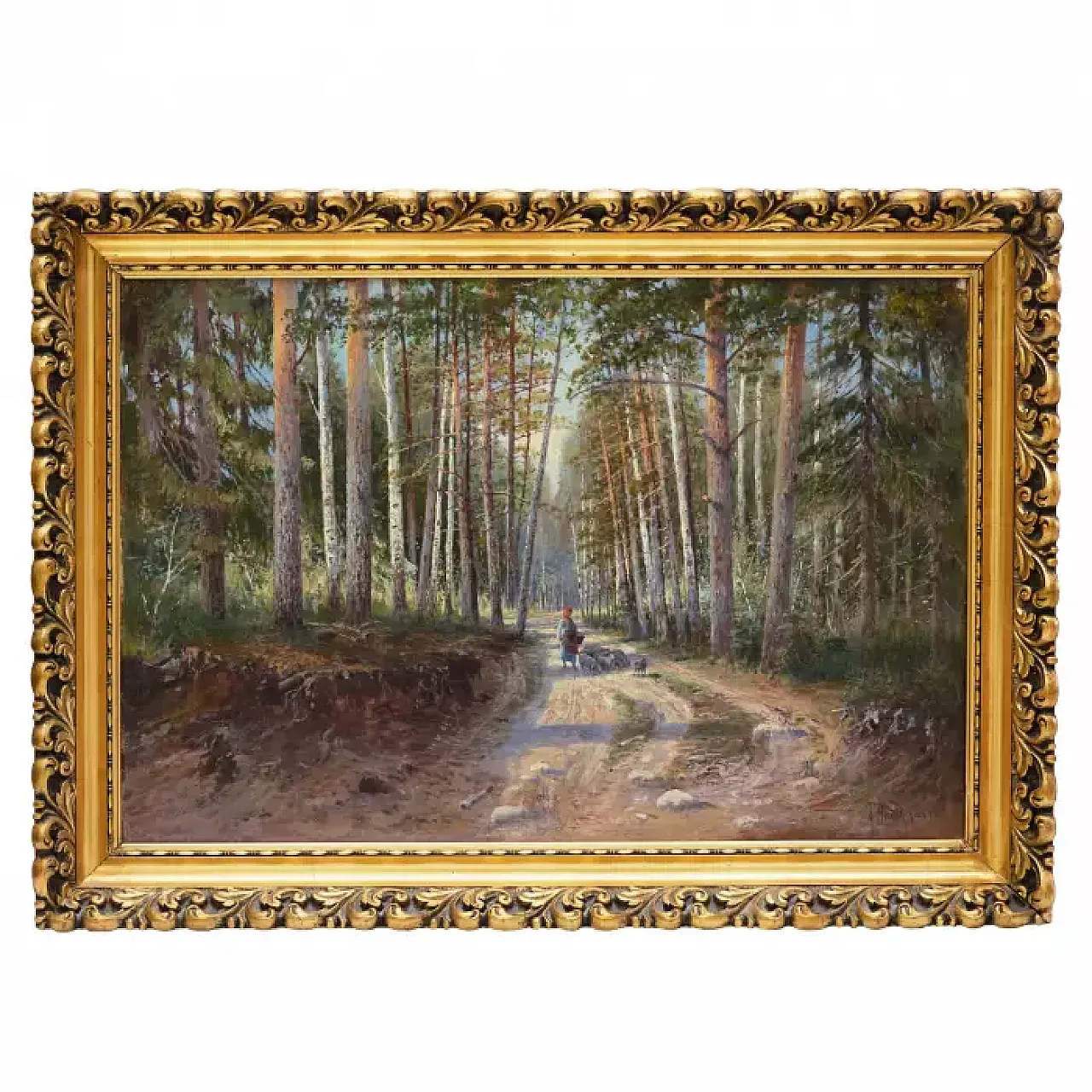Strada forestale paesaggistica, '800 1