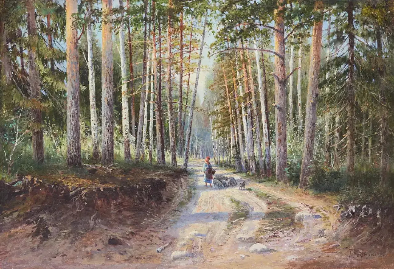 Strada forestale paesaggistica, '800 8