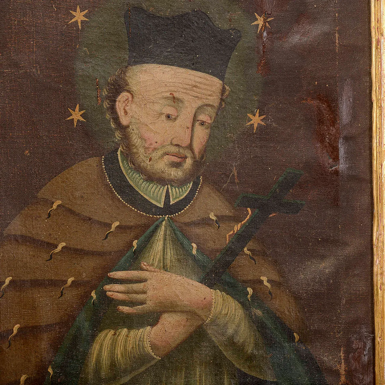 San Giovanni Nepomuceno, olio su tela, '700 2