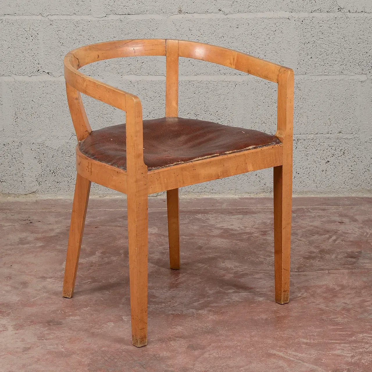 Art Deco cockpit armchair, 1930s 2