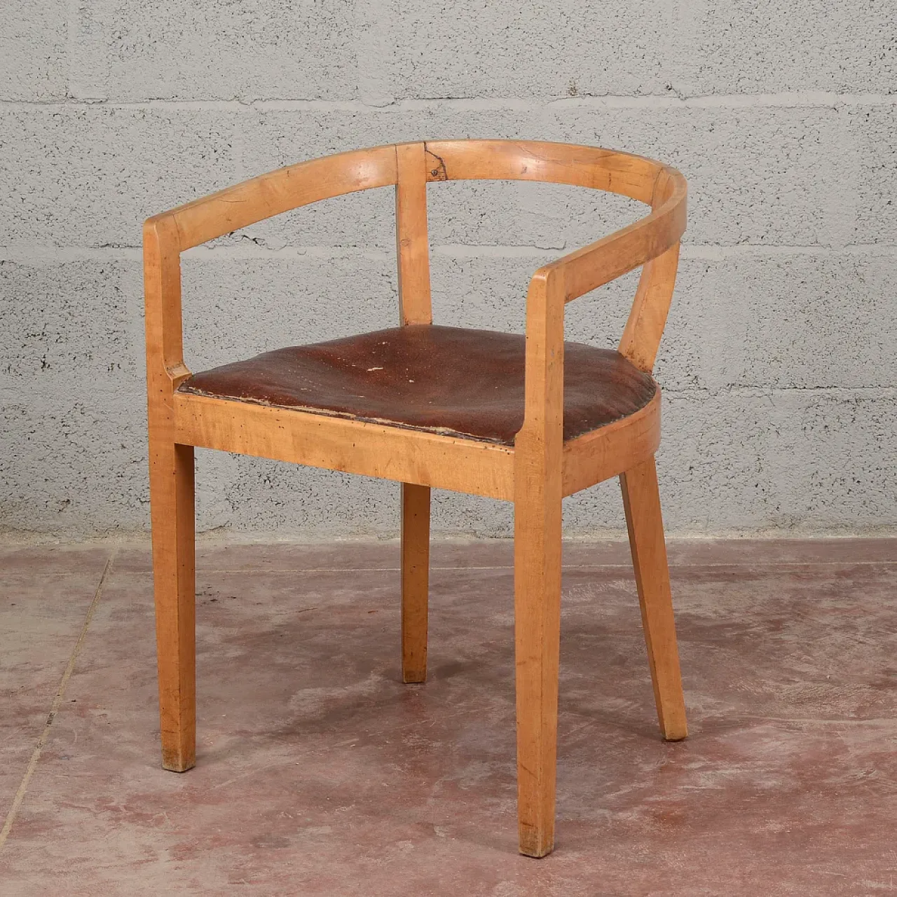 Art Deco cockpit armchair, 1930s 3