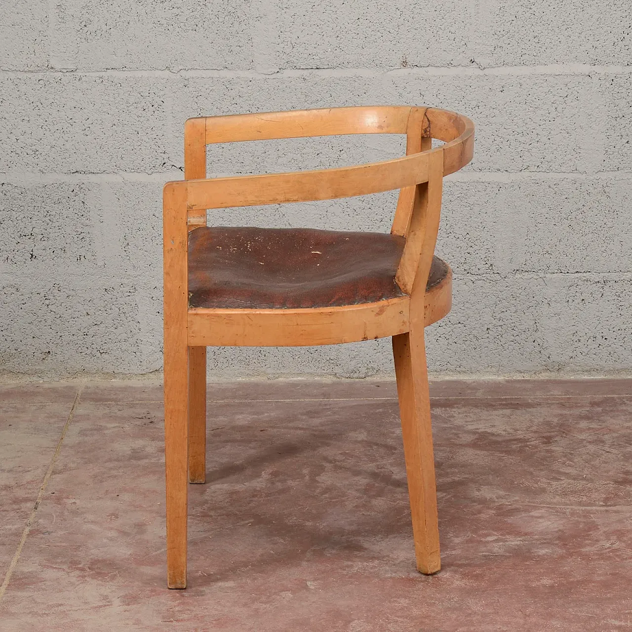 Art Deco cockpit armchair, 1930s 4
