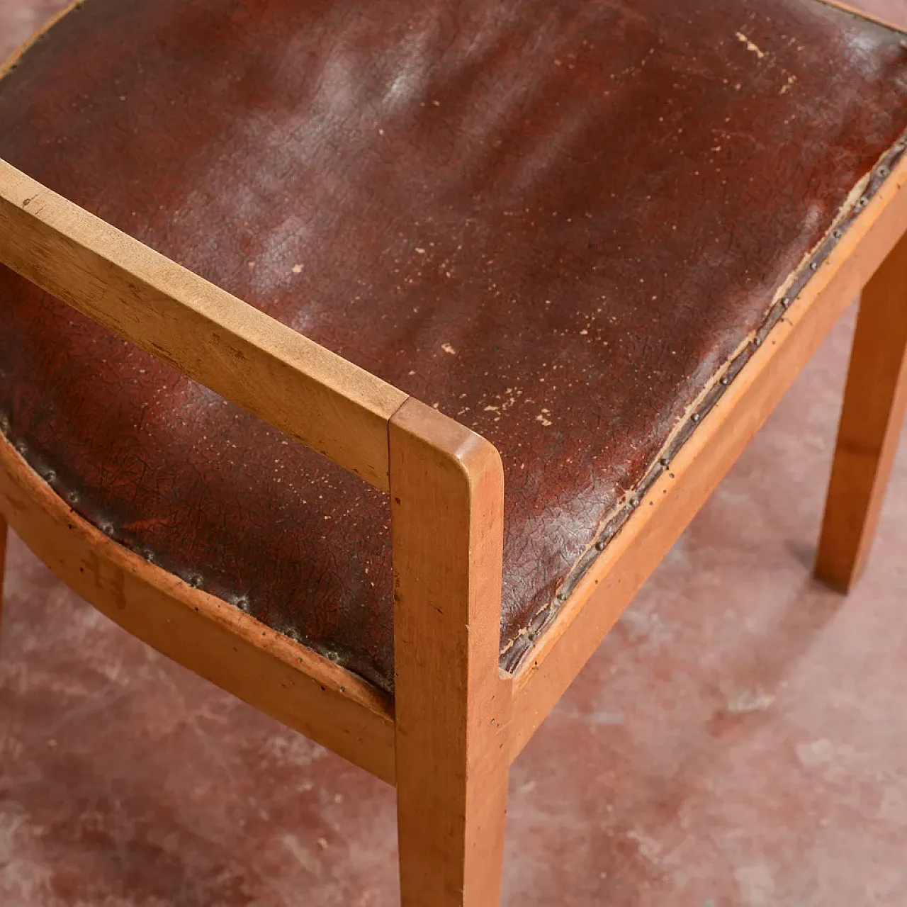 Art Deco cockpit armchair, 1930s 8