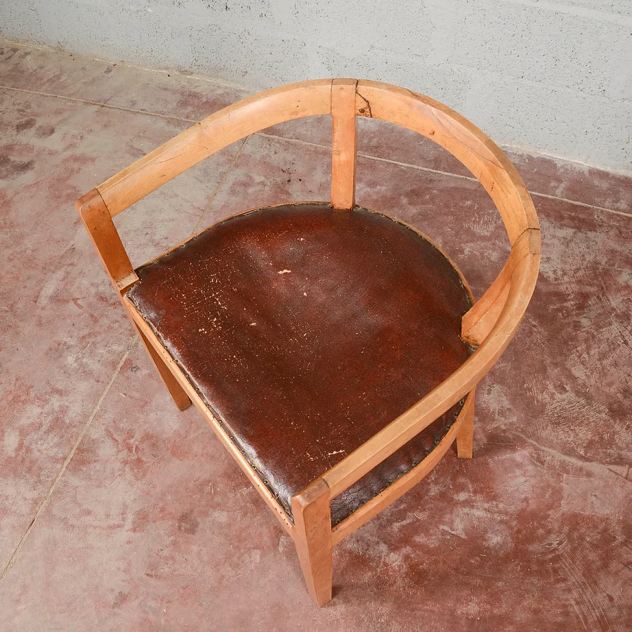 Art Deco cockpit armchair, 1930s 9