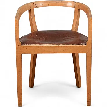 Art Deco cockpit armchair, 1930s