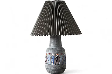 Ceramic table lamp by Fratelli Fanciullacci, 1960s