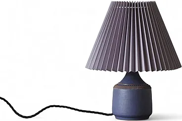 Stoneware table lamp by Klase Höganäs, 1960s