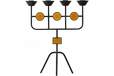 Candleholder by Gunnar Ander for Ystad Metall, 1950s