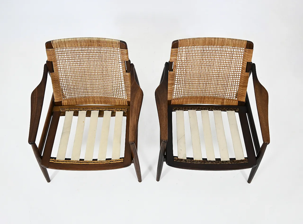 Armchairs "Model 400" by Hartmut Lohmeyer for Wilkhahn, 1950s, set of 8