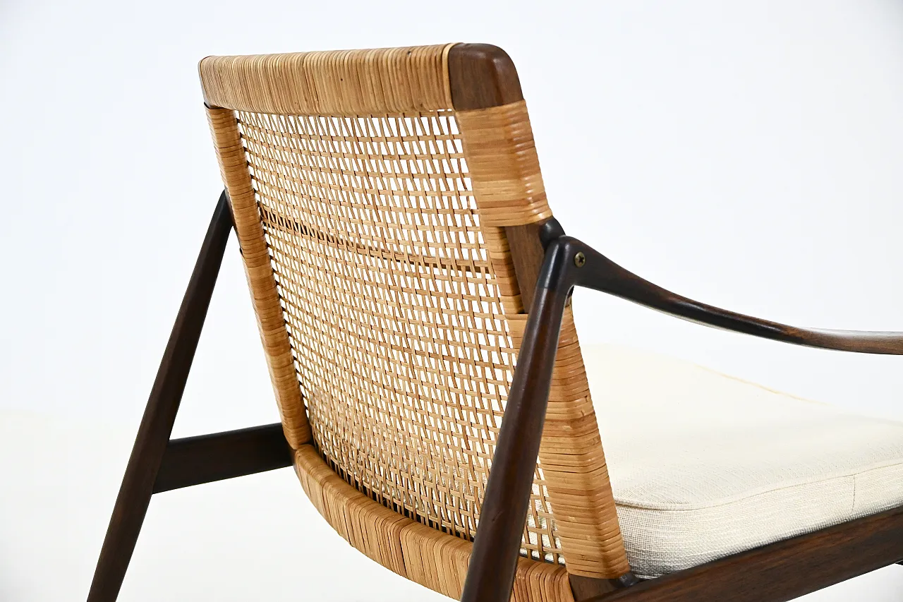 Armchairs "Model 400" by Hartmut Lohmeyer for Wilkhahn, 1950s, set of 10