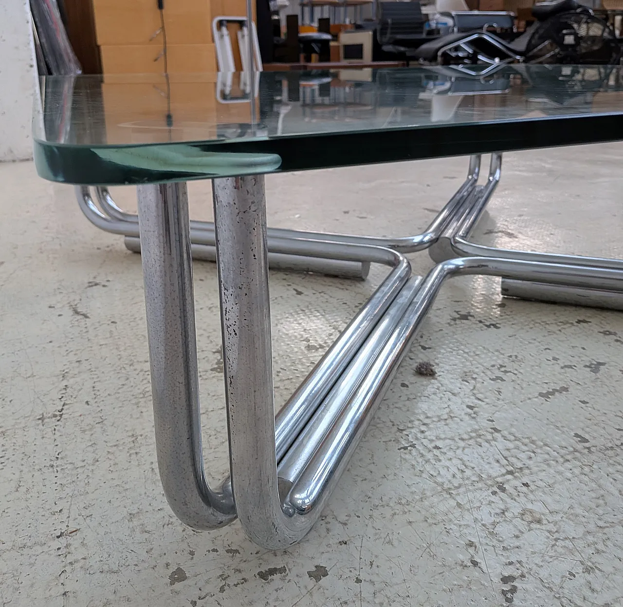 Coffee Table 784 Model by Gianfranco Frattini for Cassina 70's, Italy 5