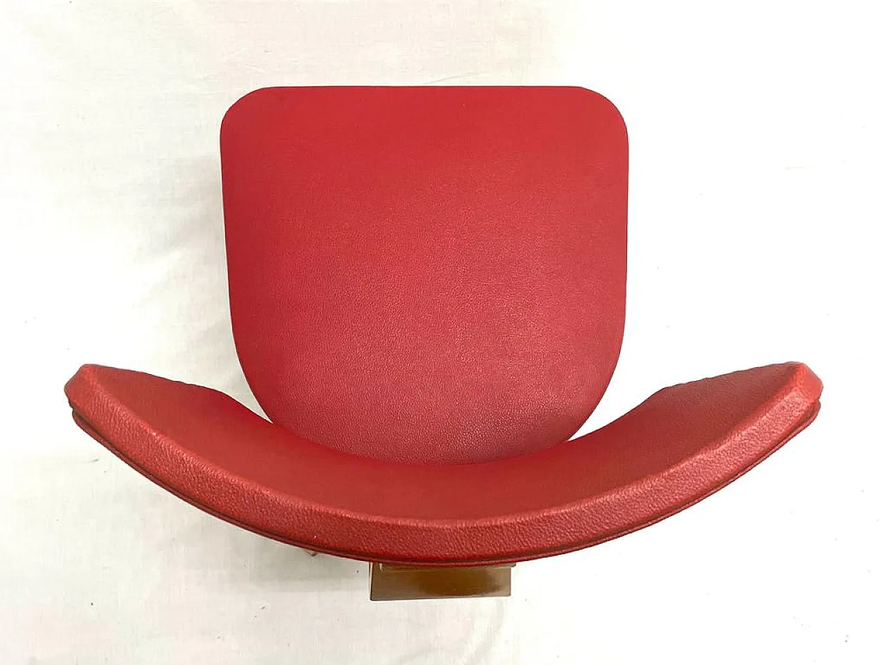4 Nordic chairs with sky cover, 70s 4