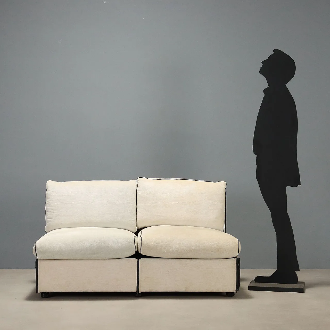 Chair-a-bank sofa by Mario Bellini for Cassina, 1980s 2
