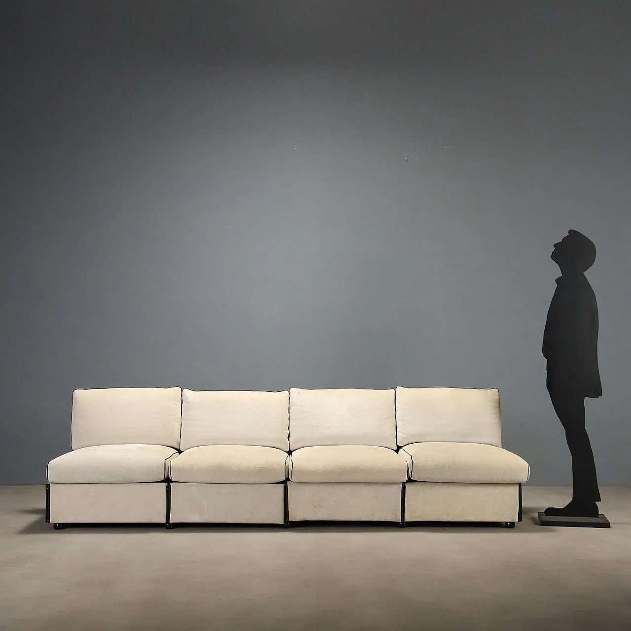 Chair-a-bank sofa by Mario Bellini for Cassina, 1980s 2