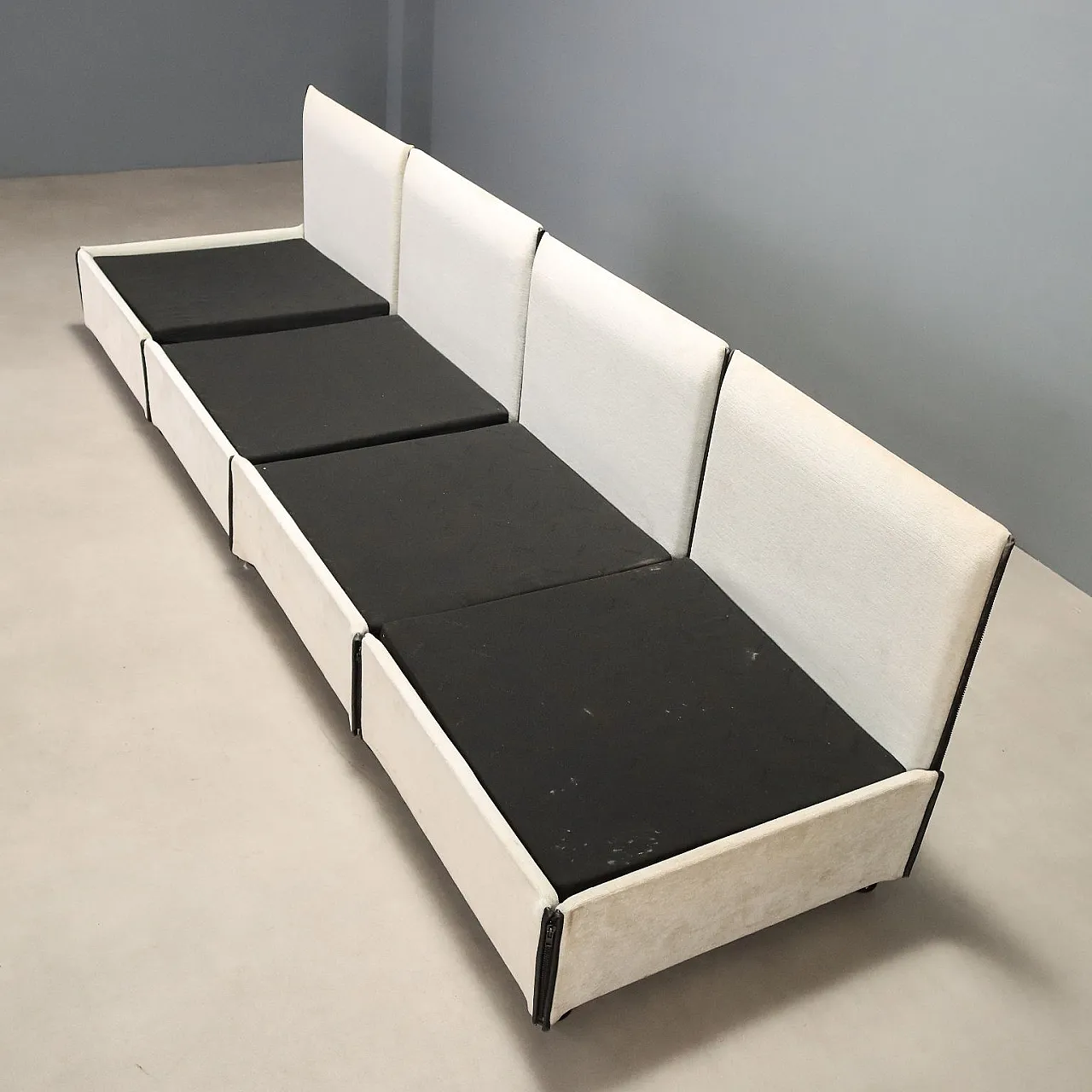 Chair-a-bank sofa by Mario Bellini for Cassina, 1980s 8