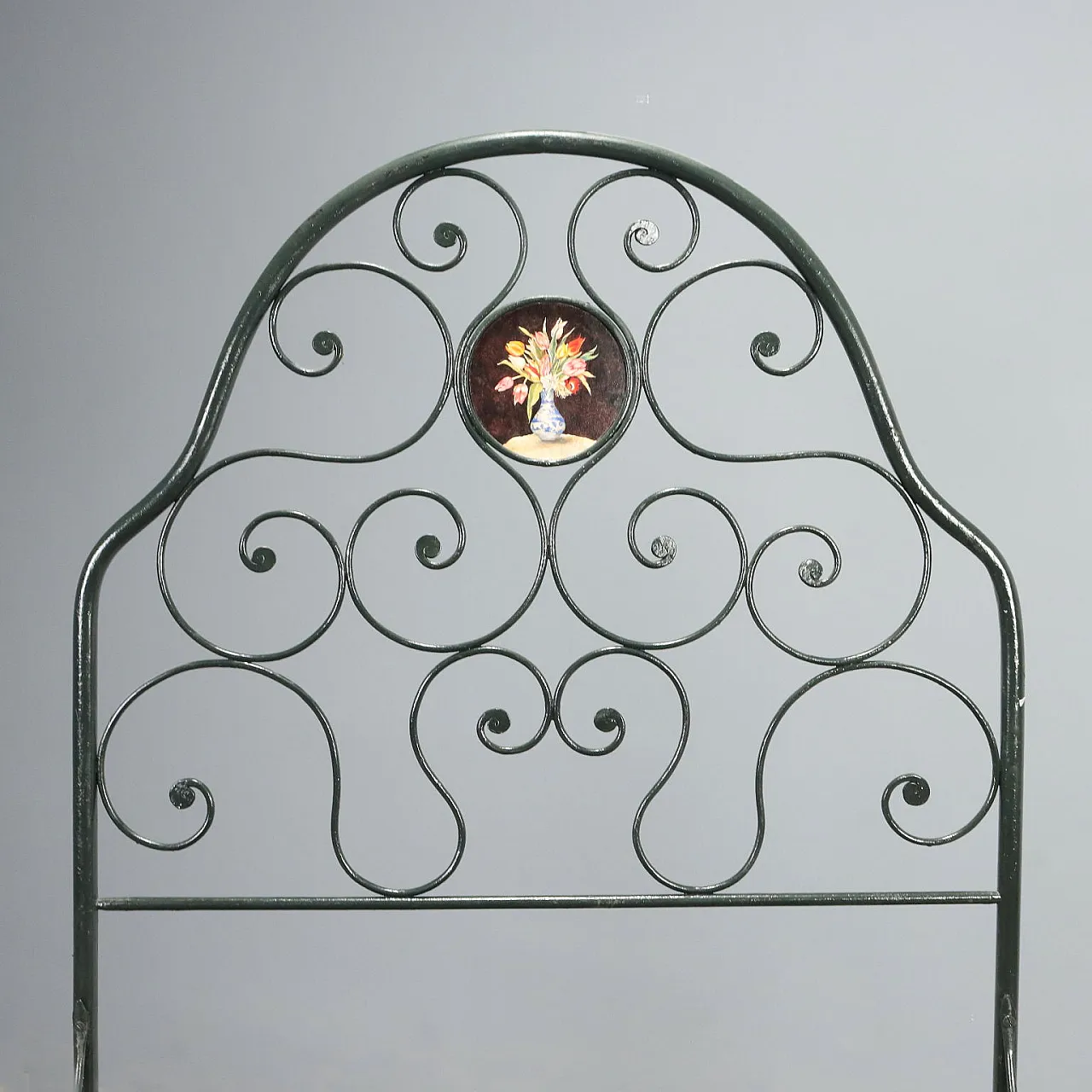 Letto singolo in ferro battuto, '800 5