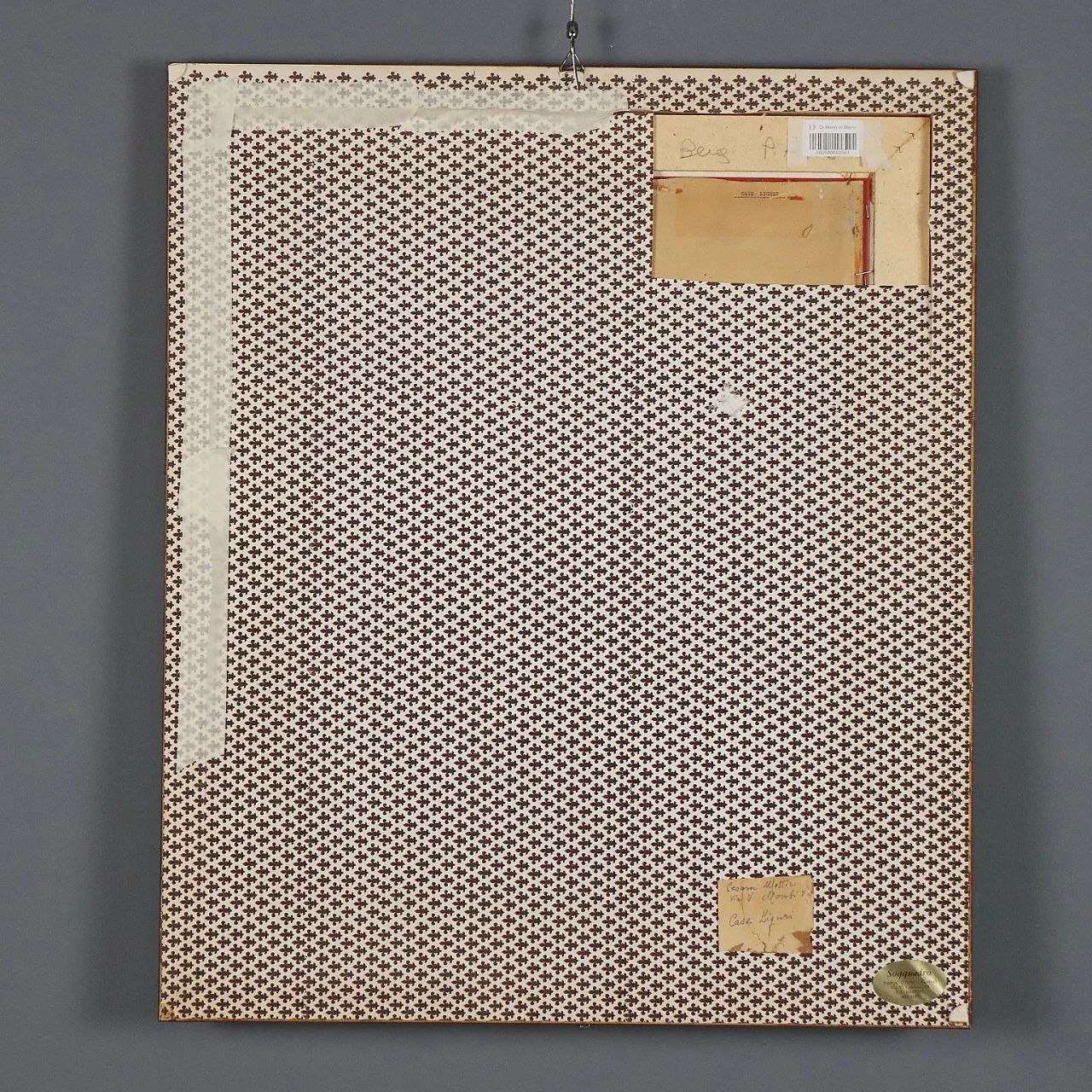 Painting by Cesarina Mottironi, oil on cardboard, 20th century 9