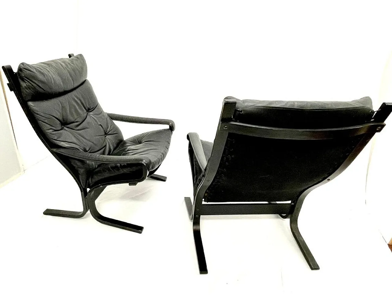 Pair of Siesta armchair by Ingmar Relling for Westnofa, 70s 3