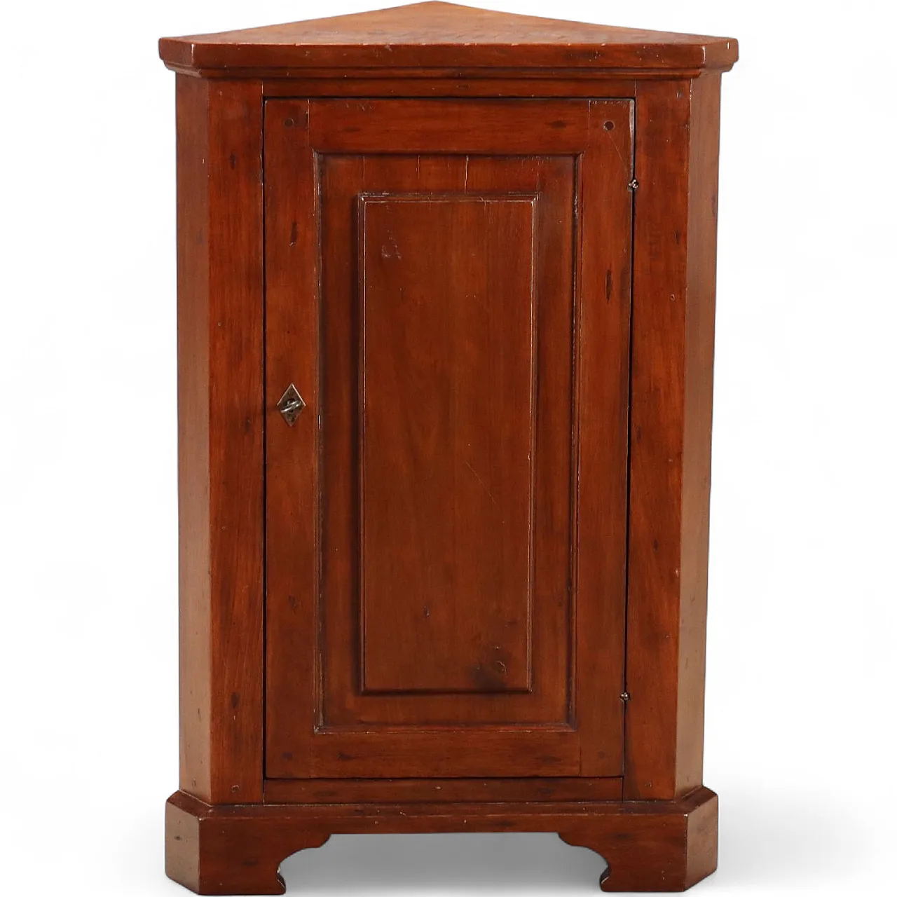 Walnut and chestnut corner cabinet, 19th century 10