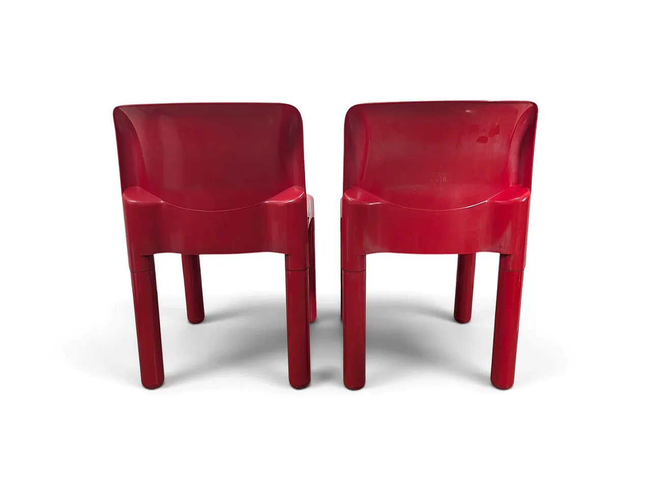 Set of 2 Kartell chairs designed by Carlo Bartoli, Italy 1970 3