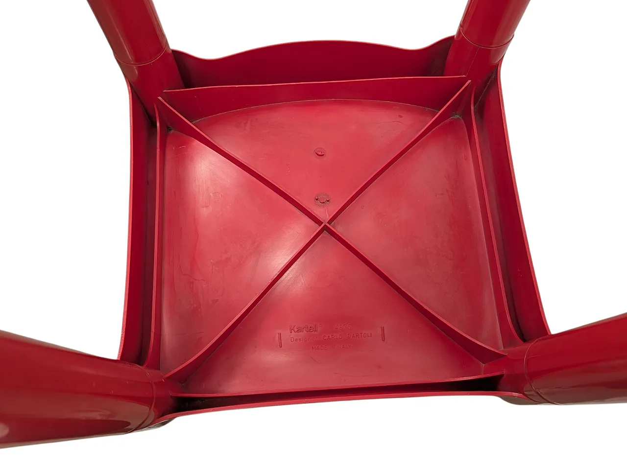 Set of 2 Kartell chairs designed by Carlo Bartoli, Italy 1970 5