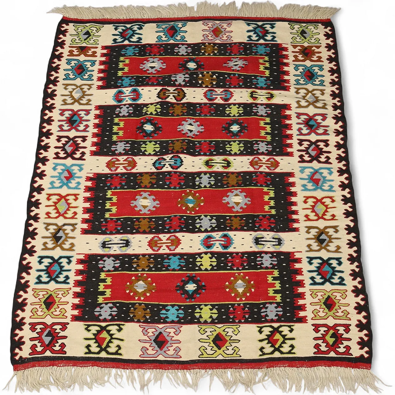 Kilim rug in wool, 20th century 8