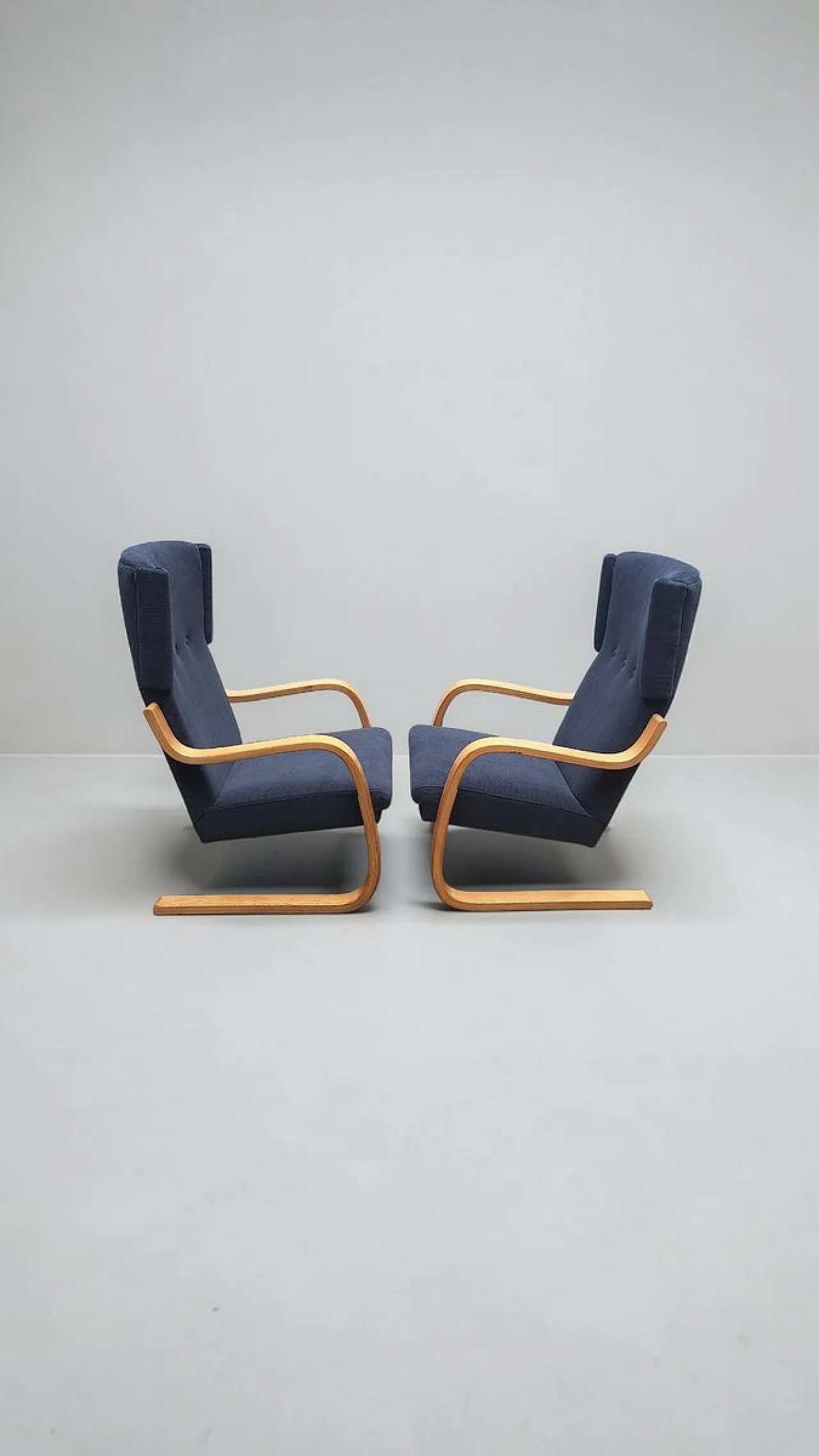 Coppa di poltrone nr. 36/401 di Alvar Aalto per Artek, anni '70 3