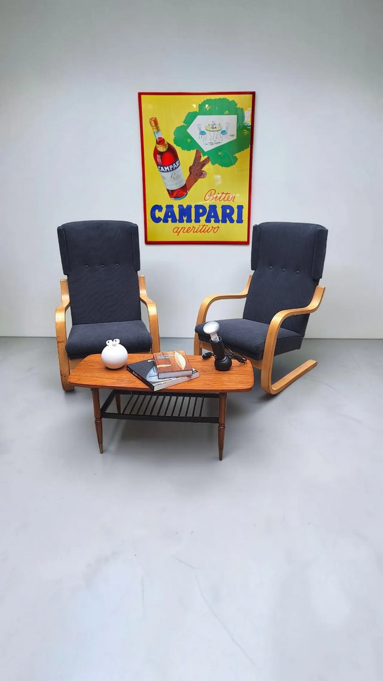 Coppa di poltrone nr. 36/401 di Alvar Aalto per Artek, anni '70 6