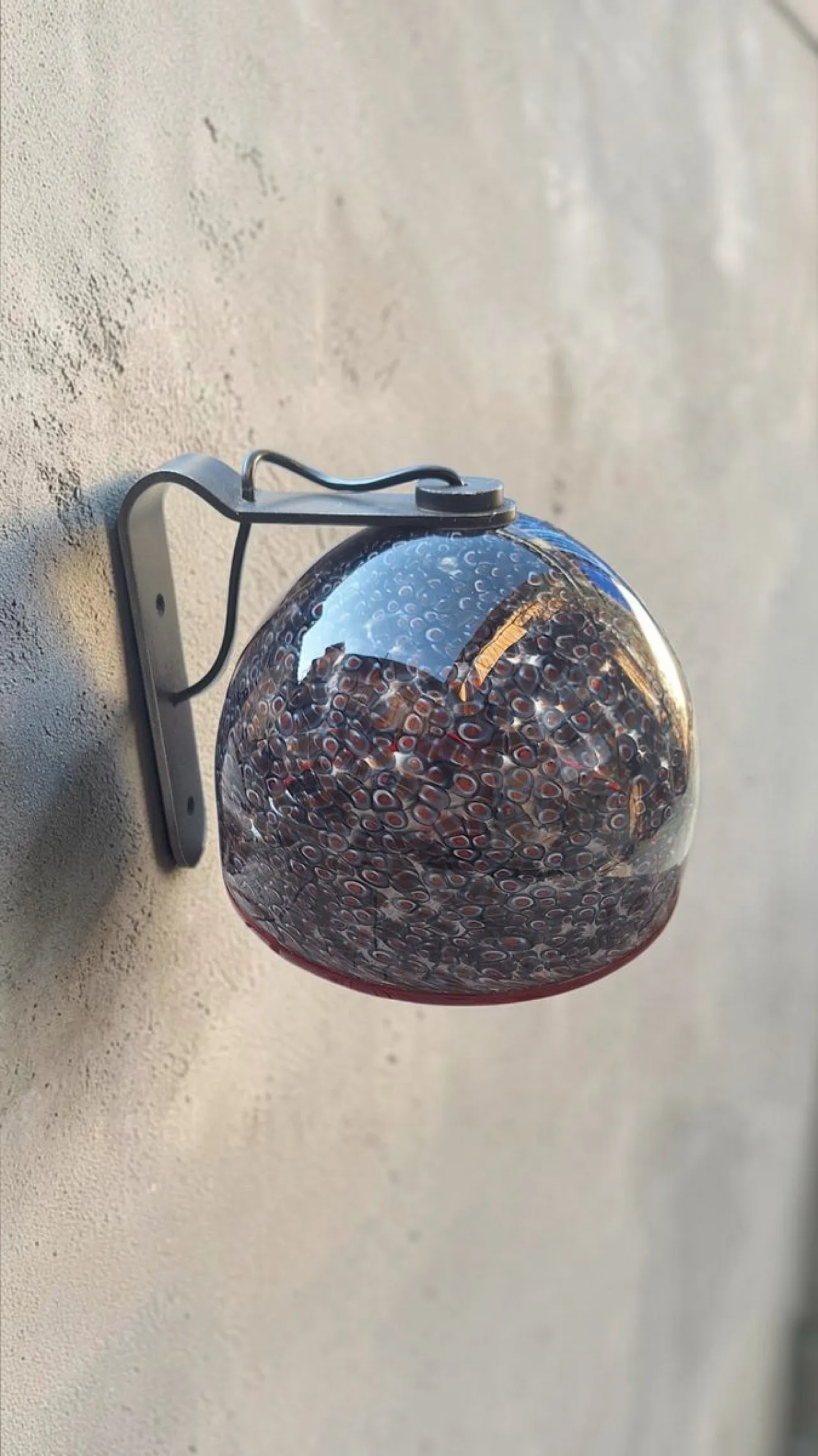 Neverrino wall lamp by Gae Aulenti for Vistosi, 1970s 1