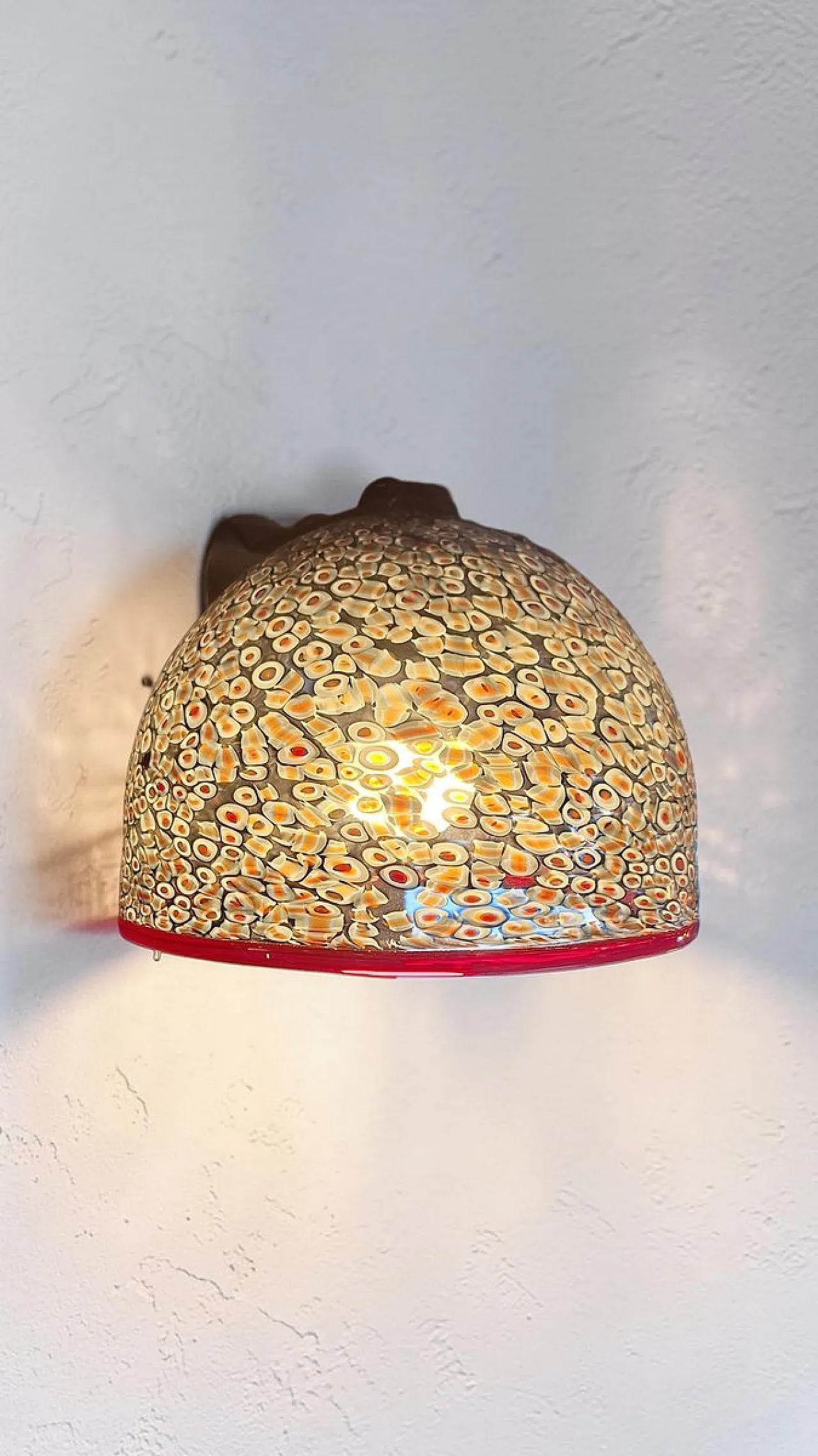 Neverrino wall lamp by Gae Aulenti for Vistosi, 1970s 3