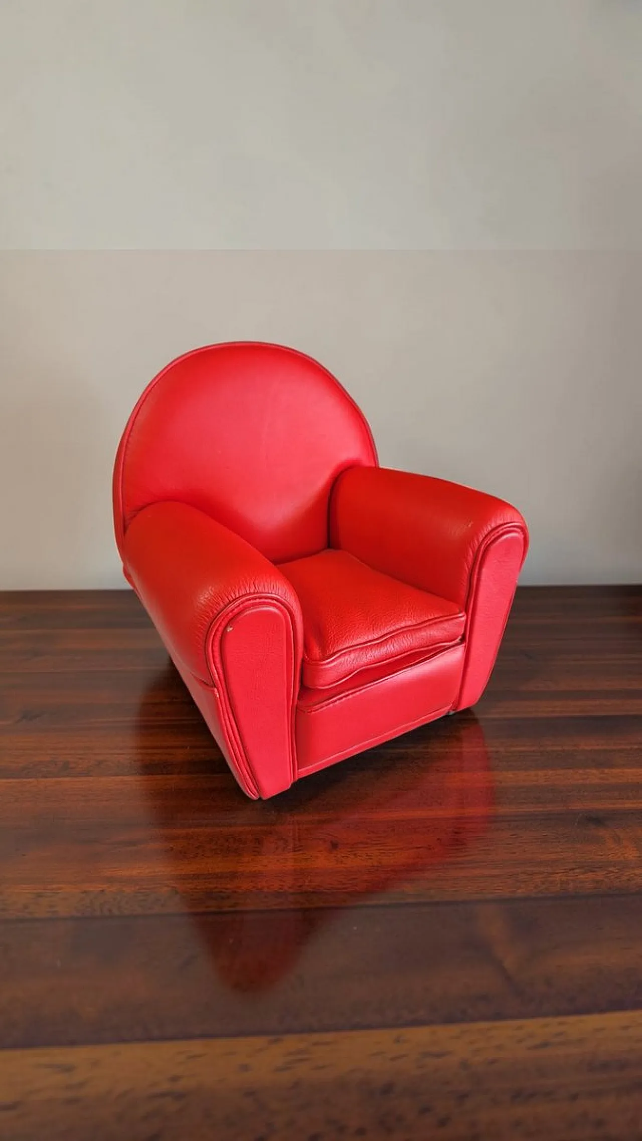 Miniature Vanity Fair armchair by Poltrona Frau, 1990s 1