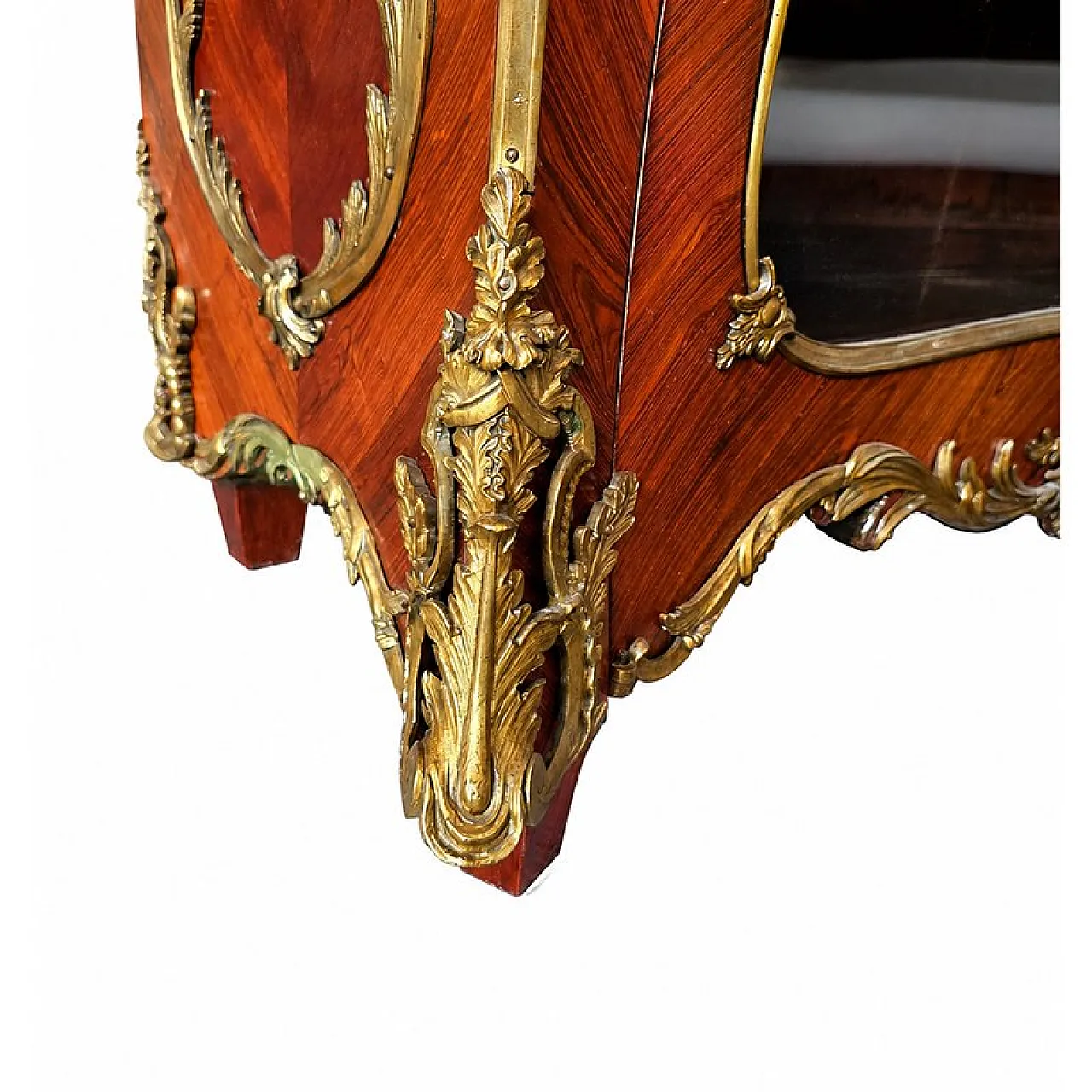 Wooden sideboard with gilded bronze applications, 19th century 9