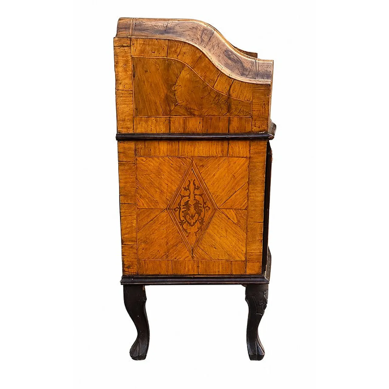 Walnut burl chest of drawers, 19th century 6