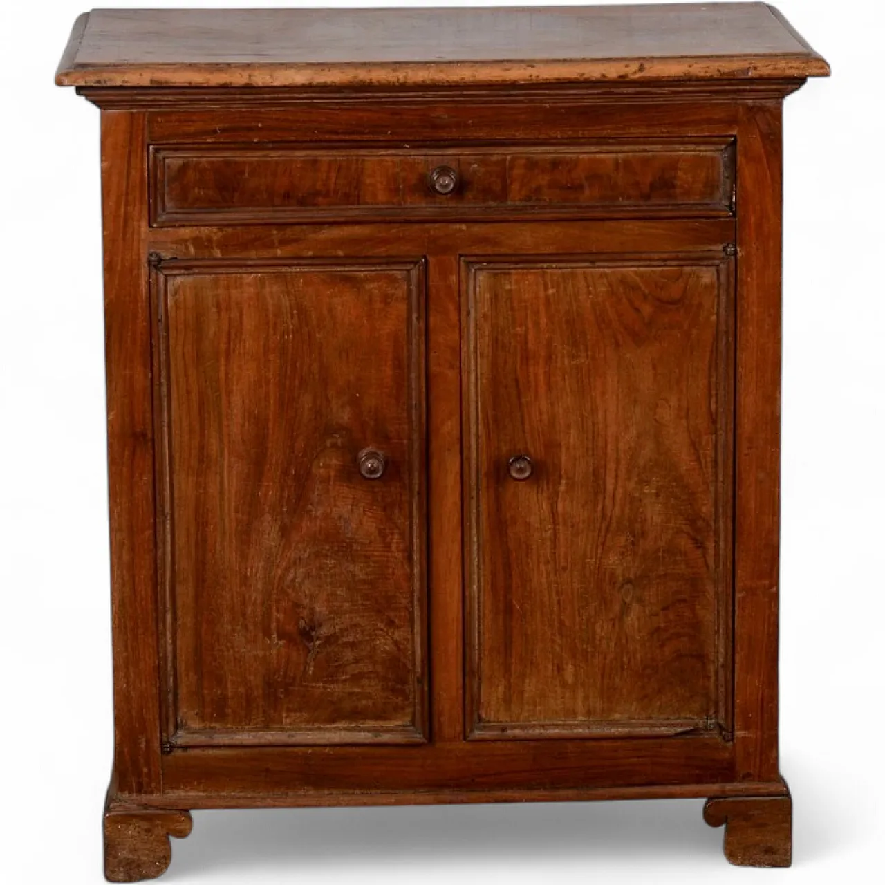 Rustic solid wood credenzina, early 20th century 14