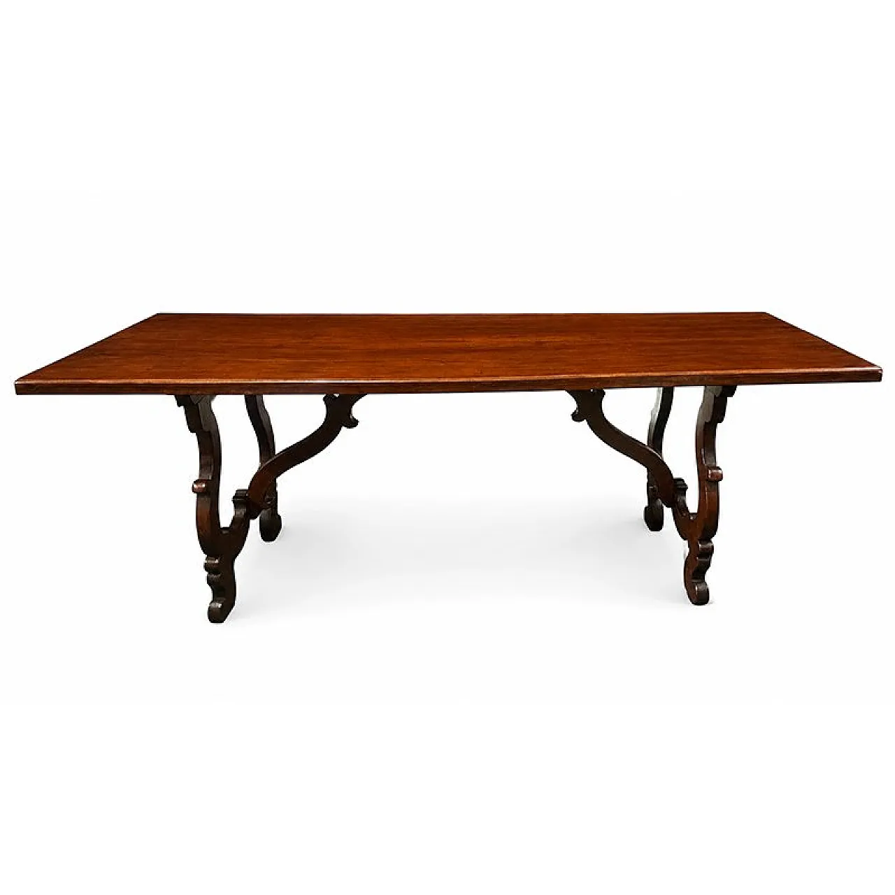 Wooden refectory table, 19th century 3