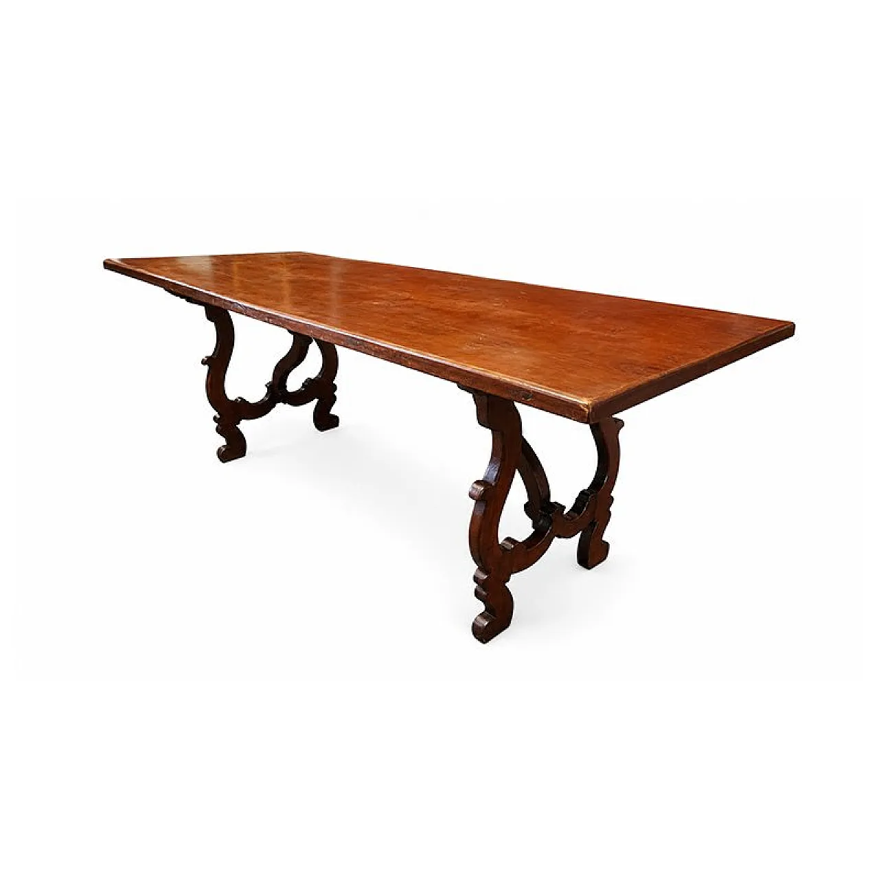 Wooden refectory table, 19th century 4