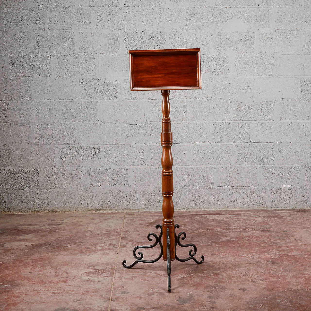 Wooden floor lectern, 20th century 6